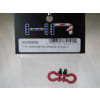 1/10 Scale Red Tow Shackle D-Rings (2) photo