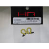 1/10 Scale Aluminum Yellow Tow Shackle D-Rings (2) photo