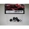 discontinued Black Aluminum M4 Screw Head Caps and Washers (4) photo