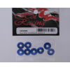 Blue Aluminum 4mm Countersunk Washer (8) photo