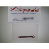 Aluminum Steering Link Long +2 Deg (Red) - Kyosho Mr-03 photo