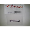 Aluminum Steering Link Long +3 Deg (Purple) - Kyosho Mr-03 photo