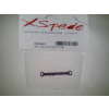 Aluminum Steering Link Short +3 Deg (Purple) - Kyosho Mr-03 photo