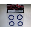 discontinued Aluminum Bead-Lock Ring (4)(Blue) - Losi Micro Craw photo