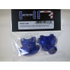 CNC Aluminum Outer Diff Case Blue Revo photo