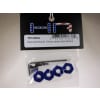 Blue Aluminum 12mm Wheel Hex TRA 2WD photo