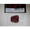 CNC 6061 Aluminum Diff Covers Red Ascender Series photo