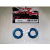 Aluminum Blue Flanged M17 23mm Hex Lock Nut (2) photo