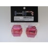 discontinued Aluminum Ar60 Axle Diff Covers (Red) - Axial Yeti W photo