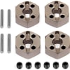 Aluminum Locking Hex Wheel Hub 12mm (4) photo