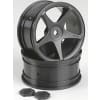 Ss Wheels 26mm Black (2) photo