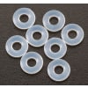 Clear Silicone O-Rings 3x7mm (8) photo