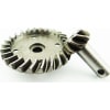 Hardened Steel Spiral Cut Ring & Pinion Gear (26/8) Savage photo