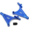 Aluminum Wing/Body Mounts TLR22/22T Blue (2) photo