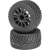 G-Locs 2.8 Inch E-Stampede Pre-Mounted Black Wheel photo