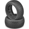 Ellipse Silver Compound Tires Fits 2.2 Buggy 4WD Front Wheel photo