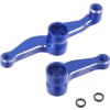 Aluminum Steering Bell Cranks Blue RC10B5/B5M/T5 photo