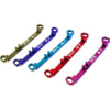 Aluminum Steering Link Long +1 Deg (Light Blue) - Kyosho Mr-03 photo