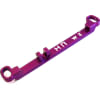 Aluminum Steering Link Long +3 Deg (Purple) - Kyosho Mr-03 photo