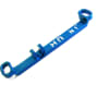 Aluminum Steering Link Short +1 Deg (Light Blue) - Kyosho Mr-03 photo