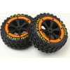 Tire&WheelSet w/Orange Flange( photo