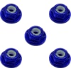 discontinued 2mm Blue Flanged Lock Nut photo