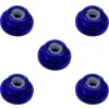 3mm Blue Flanged Lock Nut (5) photo