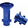 CNC Aluminum Hub Set Blue: PM-MX photo