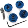 discontinued Aluminum 14mm Hex Wheel Hubs (Blue) - LST AFT MGB photo