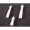 Aluminum Fuel tank post set silver:lst photo