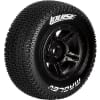 1/10 Sc-Maglev Front/Rear Soft Tires Black 12mm (2) Associated S photo