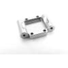 Aluminum Rear Arm Mount 0deg (Silver) - Losi 1/36 Micro-T photo