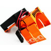 Clip-On Two-Piece Motor Heat Sink W/ Fan (Orange) photo