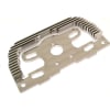 Silver Aluminum Heat Sink Motor Plate photo