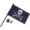 1/18 jolly roger flag W/Alum. Mount Grom photo