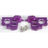 HPI Savage Purple Aluminum Front/Rear Bulk Head photo