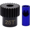25t Steel 48p Pinion Gear 5mm or 1/8 photo