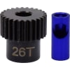 26t Steel 48p Pinion Gear 5mm or 1/8 photo