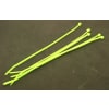 Fluorescent Green nylon tie wraps 8 inch 5 count photo