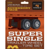 Super Single Trailer Wheel & Tire Set 1/25 scale photo