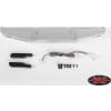 Front Winch Bumper W/LED Lights for TRX-4 79 Bron Silver photo