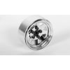 RC4WD 5 Lug Wagon 1.9 Steel Stamped Beadlock Wheels Chrome photo