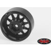 OEM 6-Lug Stamped Steel 1.55 Beadlock Wheels (Black) photo