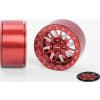 discontinued RC4WD Enforcer 1.9 Beadlock Wheels (Red) photo