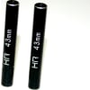 Aluminum Standoff Post Link 6x43mm w/ M3 Threads (Black)(2) photo