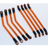 Aluminum Orange 4-Link Set - Axial Wraith and Ax10 Ridgecrest photo