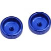 Battery Strap Thumb Nuts B5 B5M B6 Blue photo