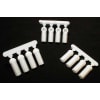 Heavy Duty Rod Ends White (12) photo