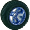 discontinued 2.2 INCH TRUCK Clawz Blue Chrome Front Wheels (Whee photo