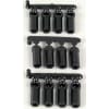 4-40 HD Rod Ends Black:LOS ASC photo